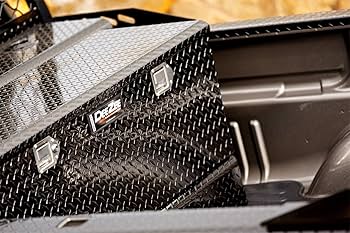FINE&CADDIE J7 ブラック Dee Zee 43-Gal Gloss Black Aluminum Toolbox Combo Transfer